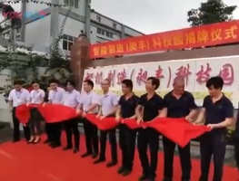 祝賀智能智造（昶豐）科技園揭幕式完滿(mǎn)成功
